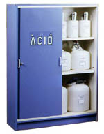 hazardous materials storage cabinet