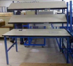 industrial tables used